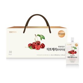 [ChunhoNcare] Tart Cherry Extract Liquid Tea Premium 80ml x 30Sticks-Superfood Designed to Promote Quality Sleep-Made in Korea